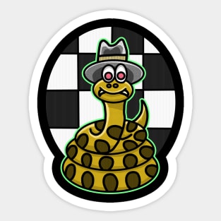 Anaconda Ska SKAnaconda Hat Music funny Sticker